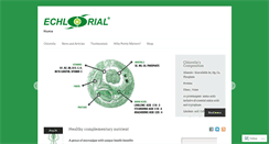 Desktop Screenshot of chlorella-echlorial.com