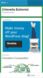 Mobile Screenshot of chlorella-echlorial.com